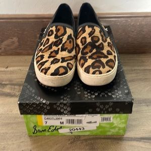 Sam Edelman calf hair loafers